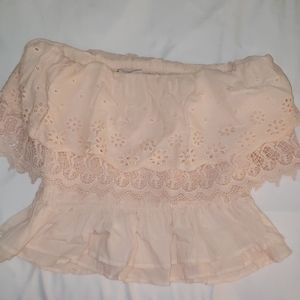 American Eagle strapless top